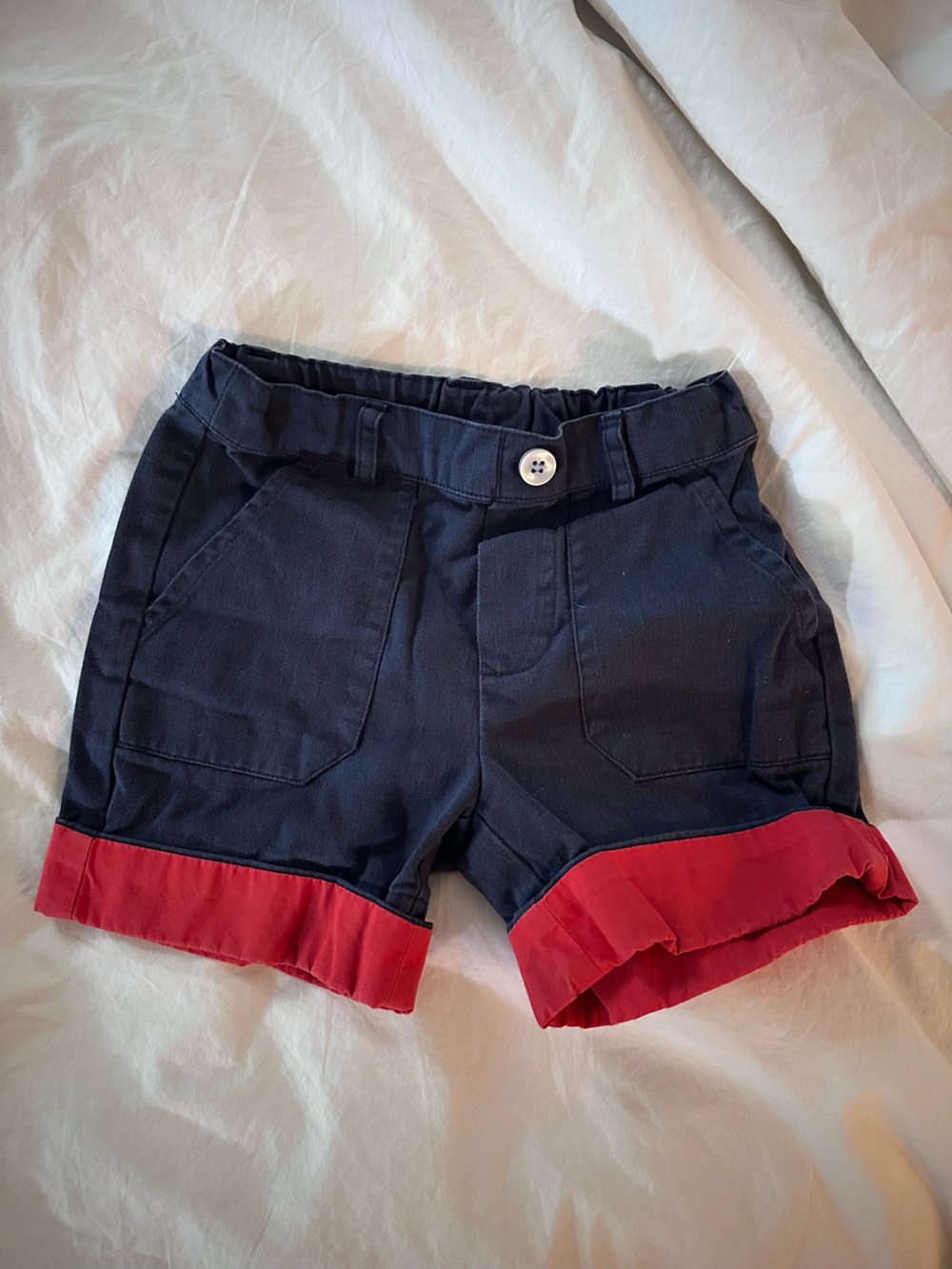 Oso & Me Navy Shorts 3T